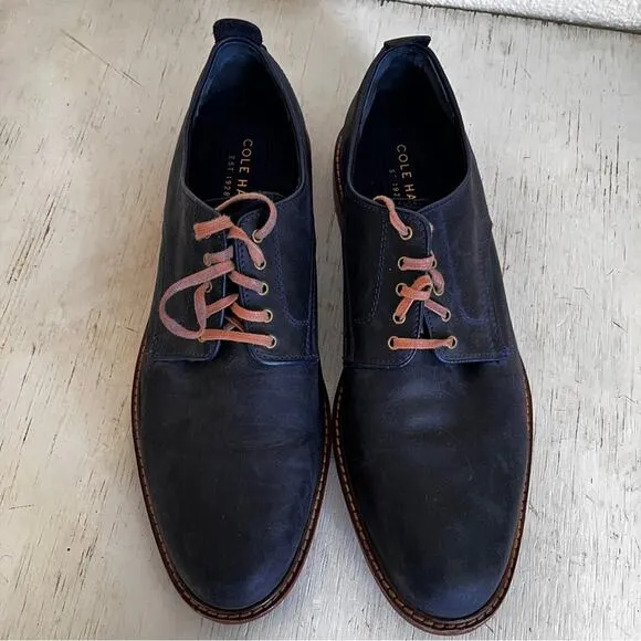 Cole Haan blue men’s Tyler Grand Oxford Derby size 12