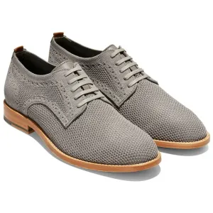 Cole Haan Feathercraft Grand Stitchlite Mens Oxford Shoes C30501 8M Gray Pumice