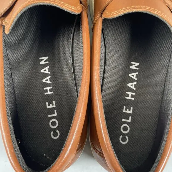 Cole Haan Nantucket Men’s Size 10 M Slip On Penny Loafer Brown Dress Shoe Casual