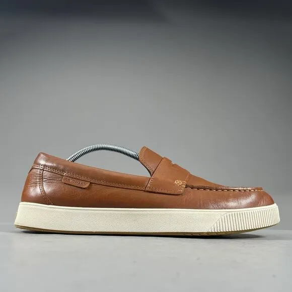 Cole Haan Nantucket Men’s Size 10 M Slip On Penny Loafer Brown Dress Shoe Casual
