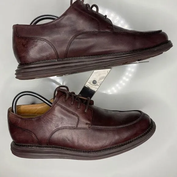Cole Haan Lunargrand Brown Casual Oxford Shoes Men's 9