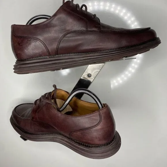 Cole Haan Lunargrand Brown Casual Oxford Shoes Men's 9