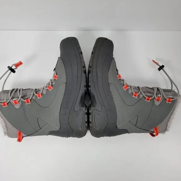 Columbia Arctic Trip Omni Girl's Waterproof Gray Snow Boots BY1333-060 US Size 5