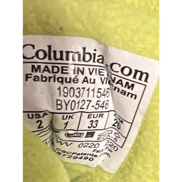 Columbia Columbia Unisex-Child Hyper-Boreal Omni-Heat Waterproof Hiking Shoes.