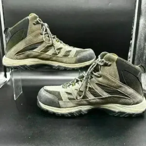 Columbia Men's Crestwood Mid Waterproof Hiking Boots Size 13 EUC