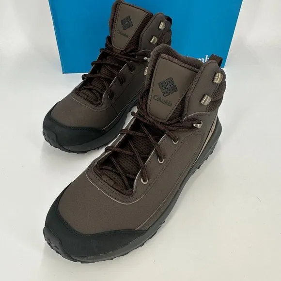 Columbia Men's TrailStorm Peak Mid Hiking Boots 10.5 BM5578-231 Cordovan/Black