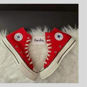 Converse Chuck 70 High Top Casual Shoes Red Canvas Men' Size 6.5 W 8.5 165504C