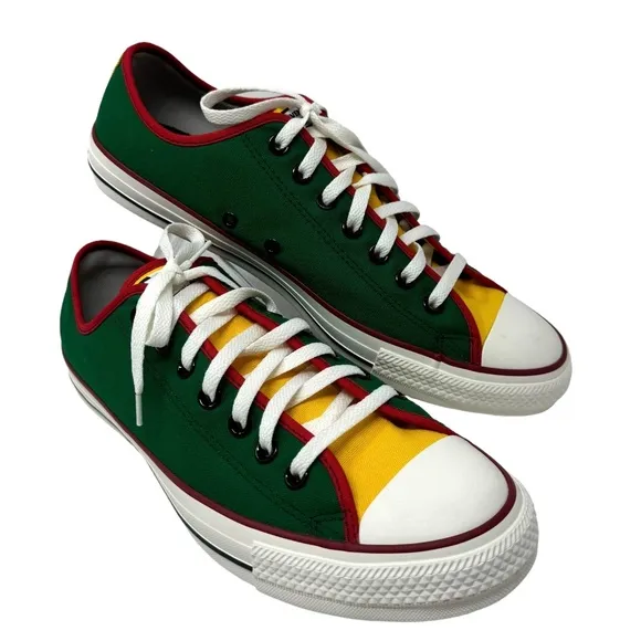 Converse Chuck Taylor Low Shoes Skate Men Size Casual Green Canvas A02177C-WWGYR