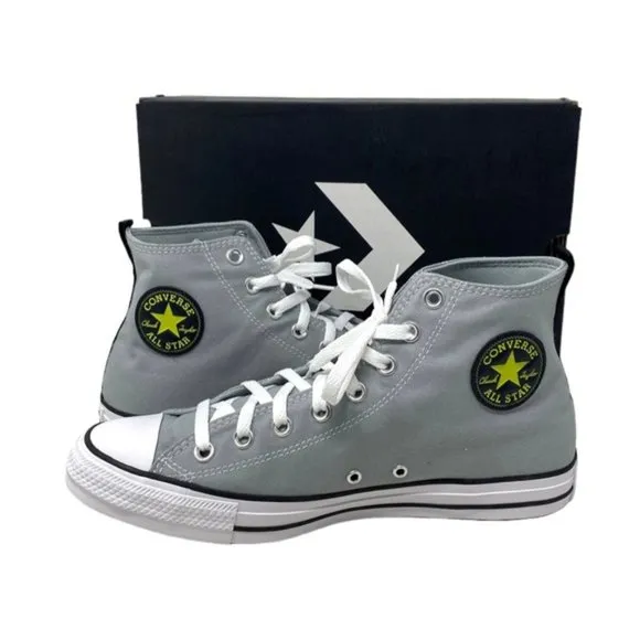 Converse Chuck Taylor Sneakers Casual High Top Gray Canvas Shoes Men’s 172016C