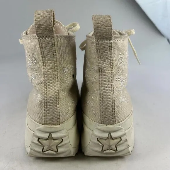 Converse Run Star Hike Platform City Pack US 9.5 Women's Off White Hi-top Shoes