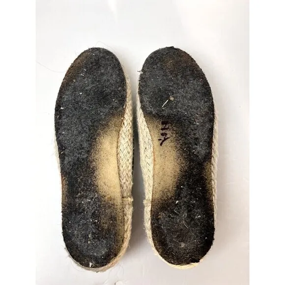 Corneliani ID Men's Blue Suede Espadrilles Size 7.5 Used Elegant Casual Shoes