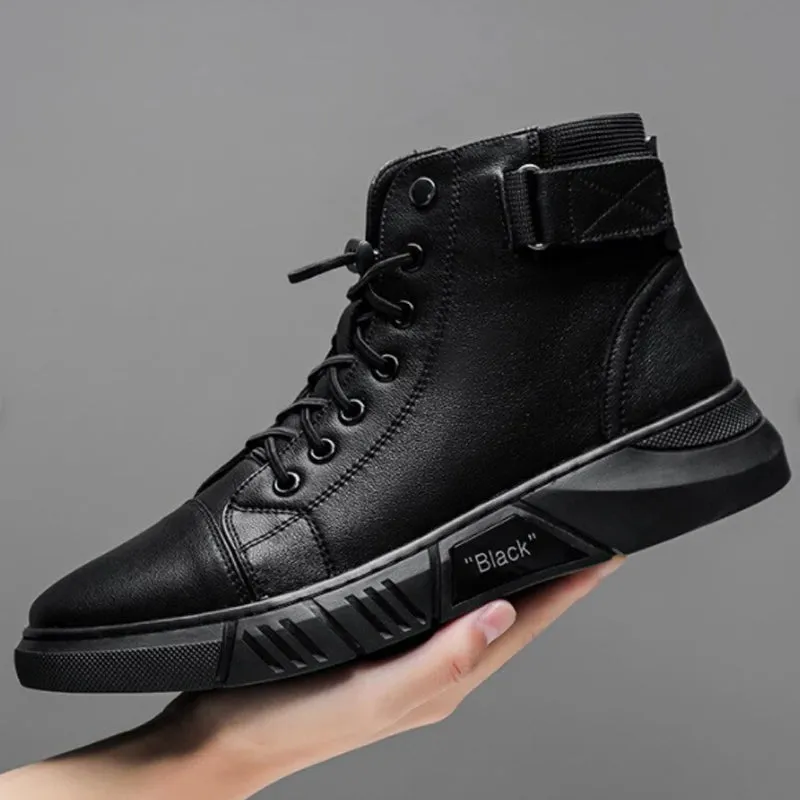 Cozy Black® | Thermal Leather Boots