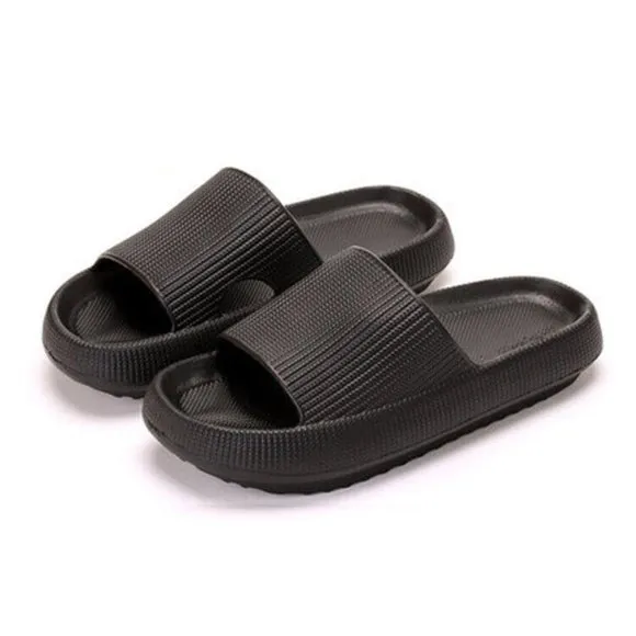 Cozy Pillow Slides Anti-Slip Sandals Ultra Soft Slippers Outdoor Shoe