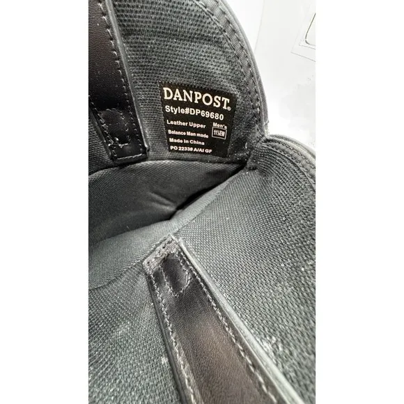 Dan Post Albuquerque Boots Mens Size 11.5 EE Leather Waterproof Black DP69680
