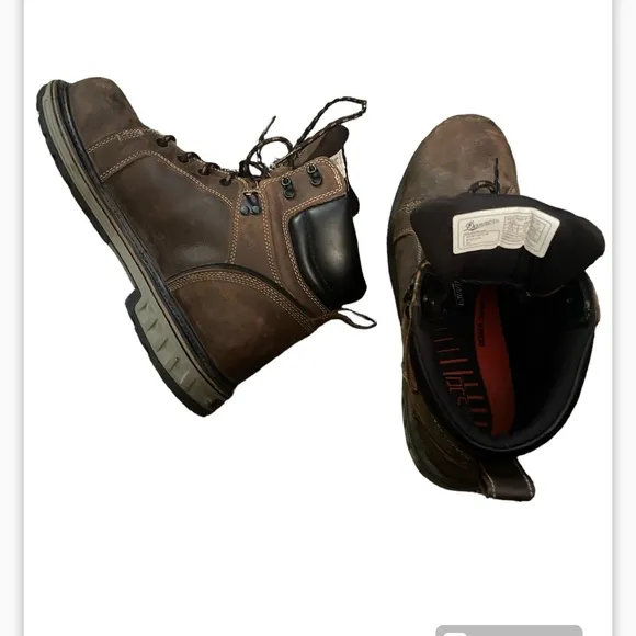 Danner Dry Steel Yard Combat Waterproof Leather Boots Like New Offers Welcome