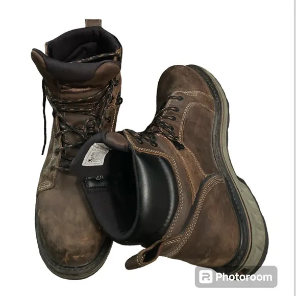 Danner Dry Steel Yard Combat Waterproof Leather Boots Like New Offers Welcome