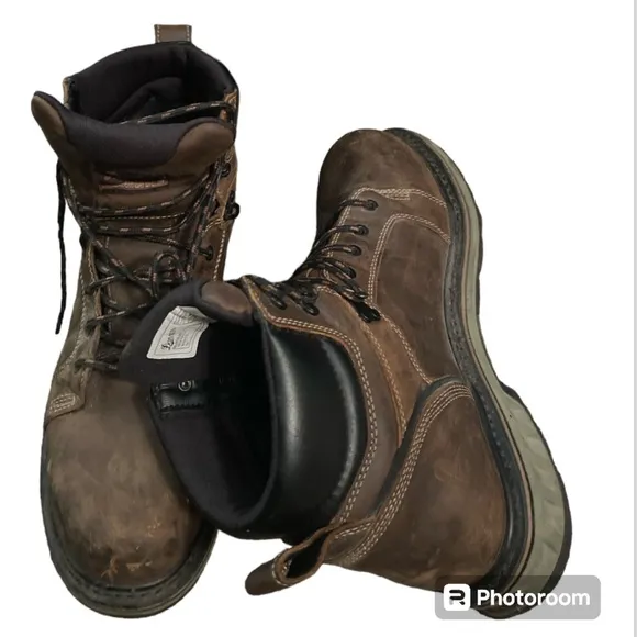Danner Dry Steel Yard Combat Waterproof Leather Boots Like New Offers Welcome