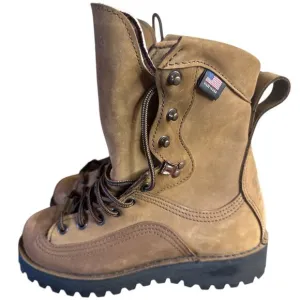 Danner Hawk Hiking Brown Leather Boots Women 5.5 200G GTX 45700 Bob Sole New USA
