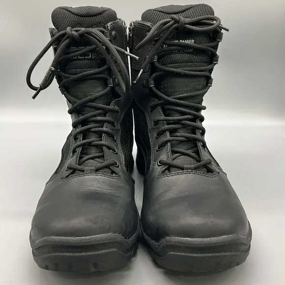 Danner Lookout 8&quot; Black Leather Waterproof Boots Shoes 23824 Mens 8.5” Like New!