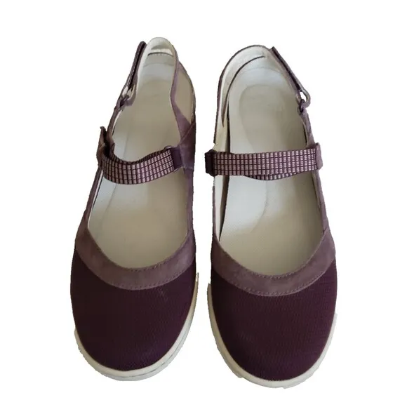 Dansko Raeann Shoes Comfort Slingback Athletic Purple Women's Sz 7.5 - 8 EU 38