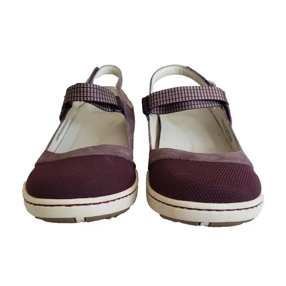 Dansko Raeann Shoes Comfort Slingback Athletic Purple Women's Sz 7.5 - 8 EU 38