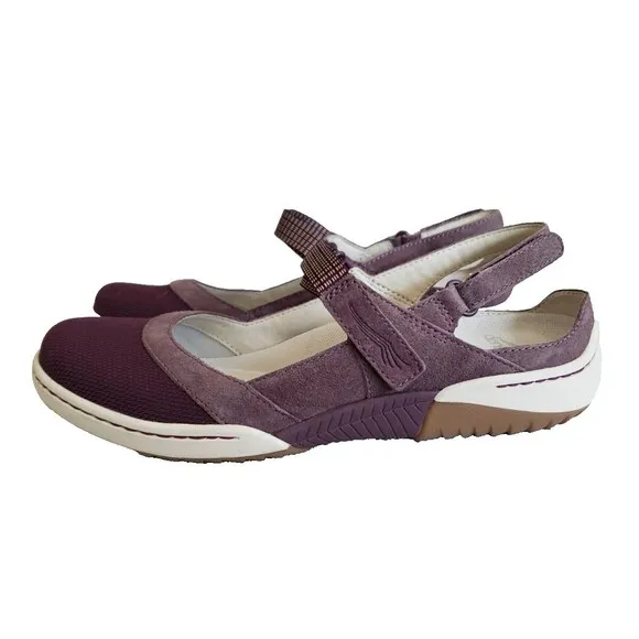 Dansko Raeann Shoes Comfort Slingback Athletic Purple Women's Sz 7.5 - 8 EU 38