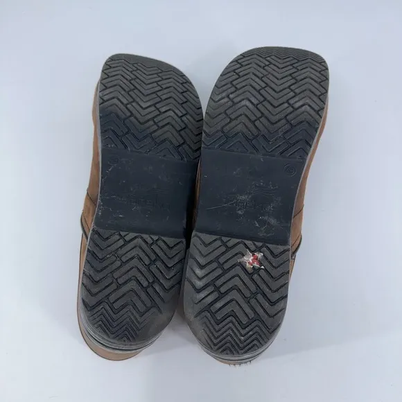 Dansko Shoes Mens 14.5-15 (48 EU) Brown Leather Clog Nurse Work