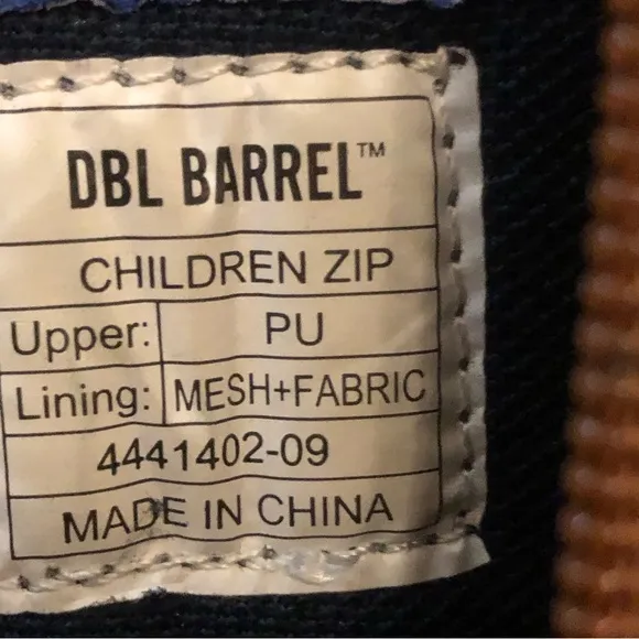 DBL BARREL boots Toddler size 9 EUC
