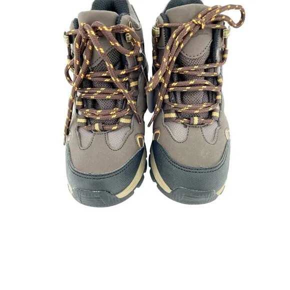 Deer Stags Boys Ankle Winter Lace Up Brown Boots SZ 12 New