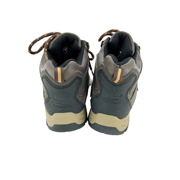 Deer Stags Boys Ankle Winter Lace Up Brown Boots SZ 12 New