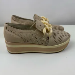 Dolce Vita Jhenee Shoes Sneakers Sand Nubuck Women’s‎ Size 8.5