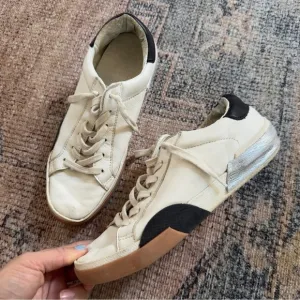 Dolce Vita White Sneakers sz 7.5