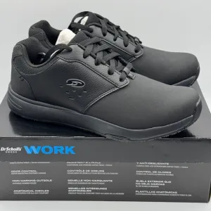 Dr. Scholls Work Shoes Black 9 Intrepid Odor Control Non Slip Foam Sneakers 9.5