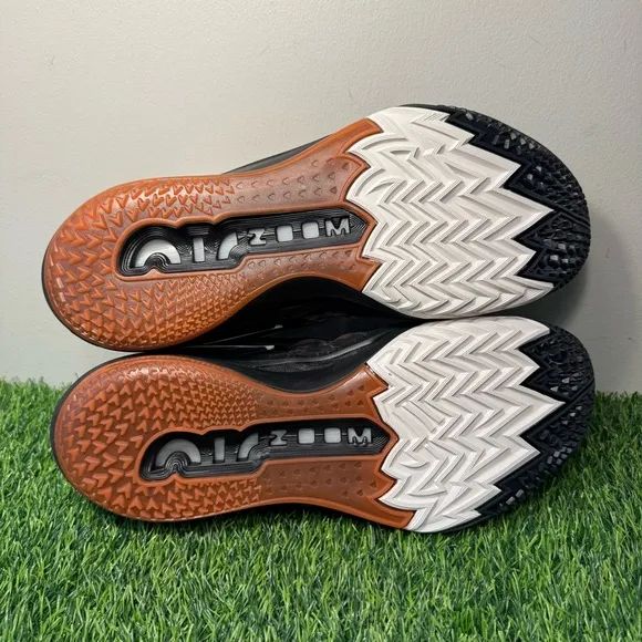 DS NEW Nike Air Zoom GT G.T. Cut 2 Nike University Black Orange