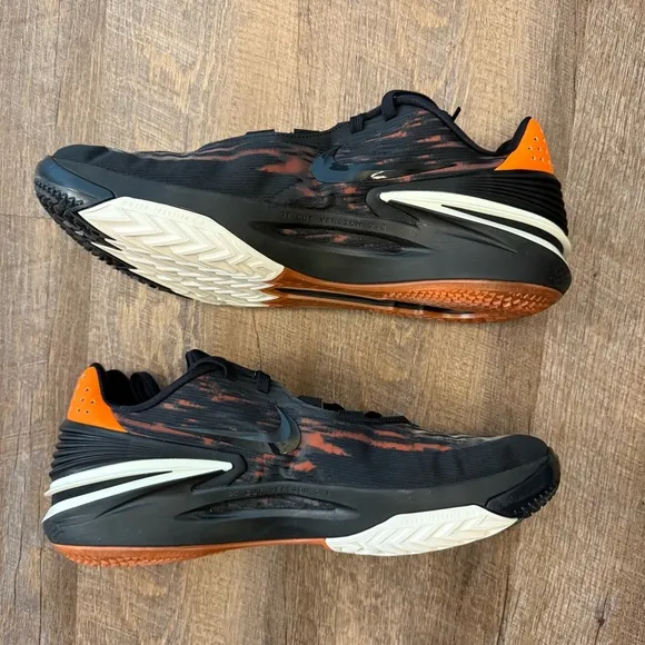 DS NEW Nike Air Zoom GT G.T. Cut 2 Nike University Black Orange