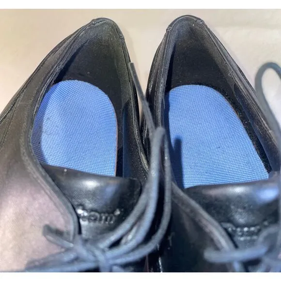 Dunham Mens Size 12 EE Burlington Waterproof Oxford Black Shoes MCT410BK