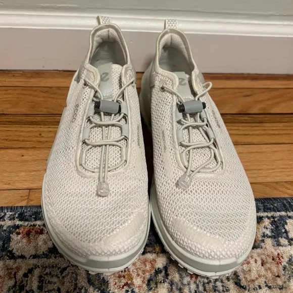 Ecco Biom 2.0 White Textile Sneakers