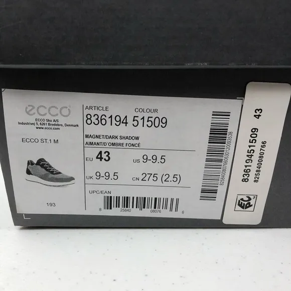 Ecco ST.1 Casual Fashion Walking Sneaker Shoes