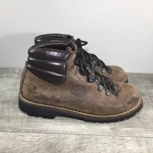 Eddie Bauer Hiking Leather Hiker Stomper Womens Boots Vintage Backpacking Size 9