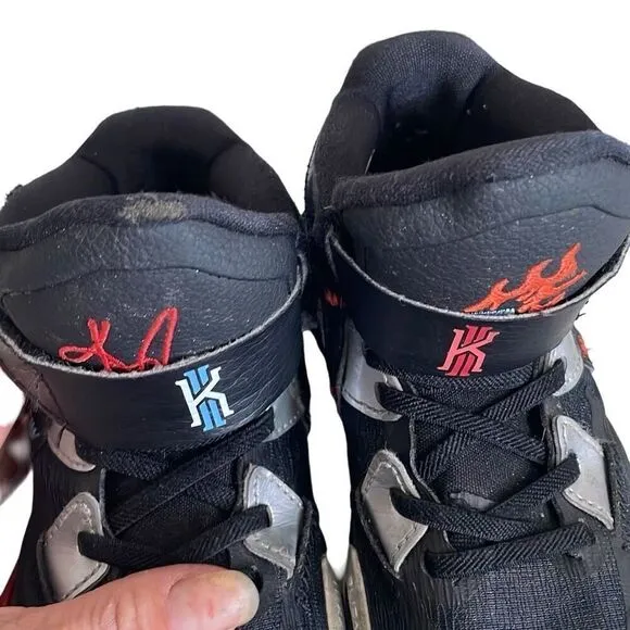 EUC! Nike Kyrie GS Infinity Fire and Ice Hi-Top Basketball Shoes/Sneakers - Size