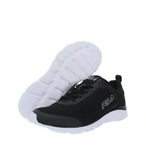 FILA FLASHATTACK LOGO WORKOUT RUNNING SHOES, Color Black/white/SilverSiz…