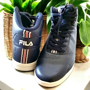 fila hightop sneakers mens size 12