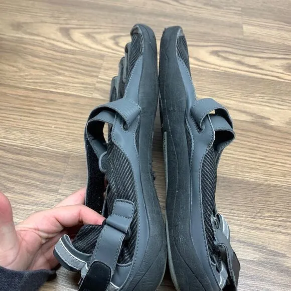 Fila Skele-Toes EZ Slide Mens Barefoot Running Shoes Black Mens Size 13