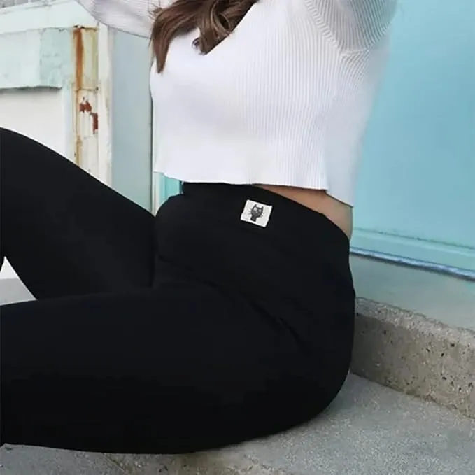 Fleece Lined Women Stretchy Pants Thick Warm Thermal Slim Winter Leggings 2XL