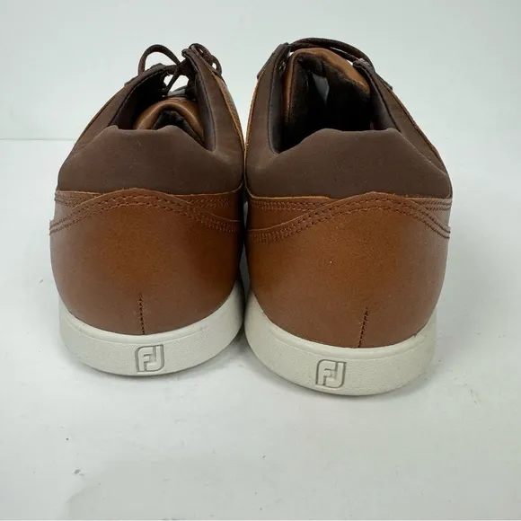 Footjoy Contour Casual Brown Golf Shoes Sneakers