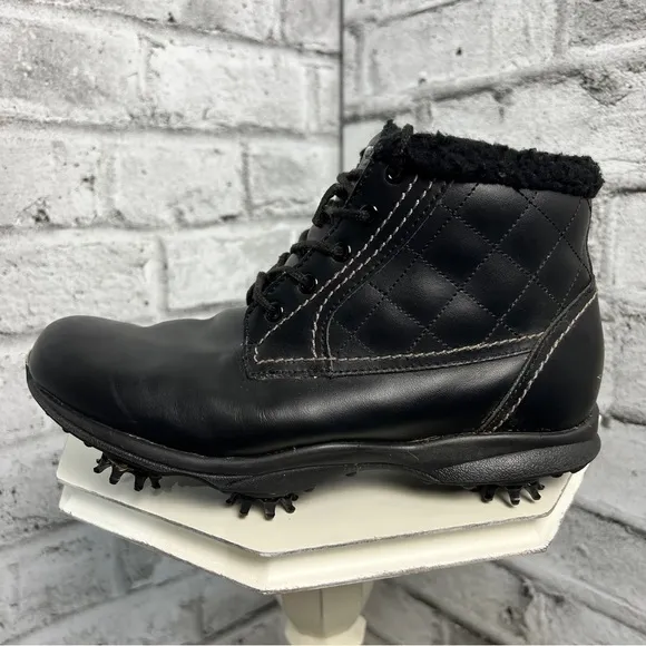FootJoy Embody Bavaria Fleece Lined Waterproof Spiked Golf Ankle Boots