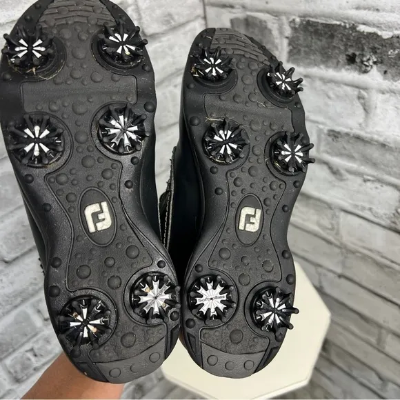 FootJoy Embody Bavaria Fleece Lined Waterproof Spiked Golf Ankle Boots
