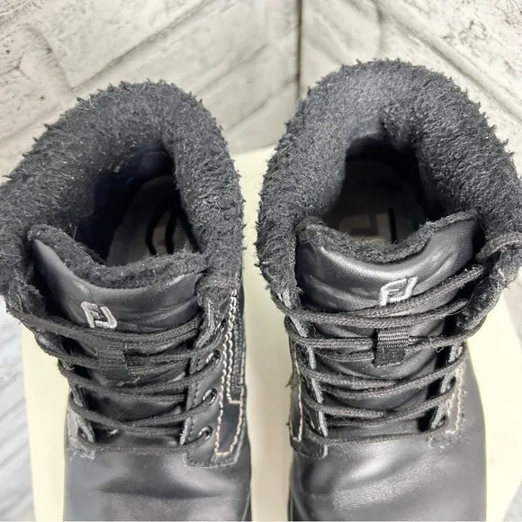 FootJoy Embody Bavaria Fleece Lined Waterproof Spiked Golf Ankle Boots