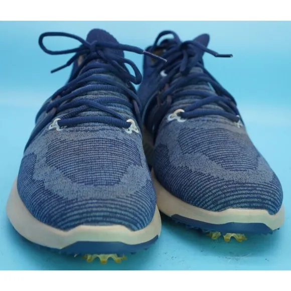 FootJoy FJ Hyperflex Golf Shoes Spikes 51082 Sneakers Mens 9.5 M Navy Blue Knit