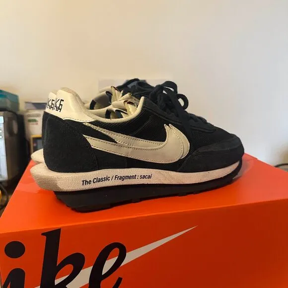Fragment Design x Sacai x Nike LDV Waffle Blue Void - Size 11 - DH2684 400